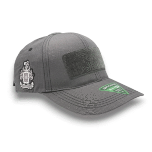 Gorra Táctica Gris con Velcro - Caballería