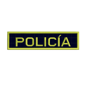 Letrero Policía